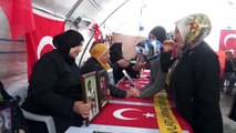 Bingöl KADEM üyelerinden HDP önündeki ailelere ziyaret