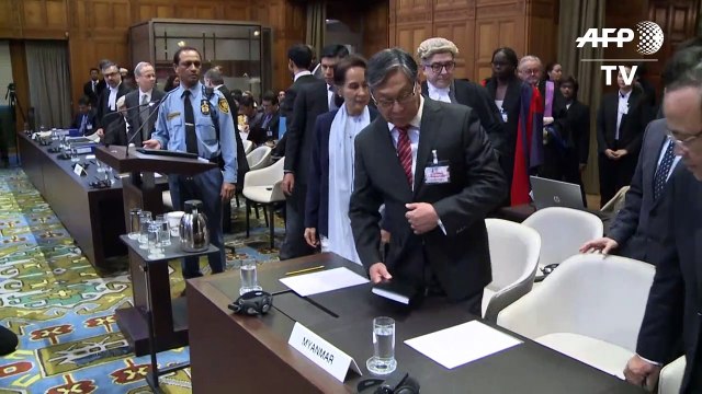 الزعيمة البورمية تنفي أمام محكمة العدل أي نية إبادة بحق الروهينغا