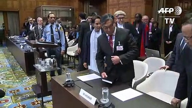 الزعيمة البورمية تنفي أمام محكمة العدل أي نية إبادة بحق الروهينغا