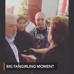 Angel Locsin meets U2 frontman Bono