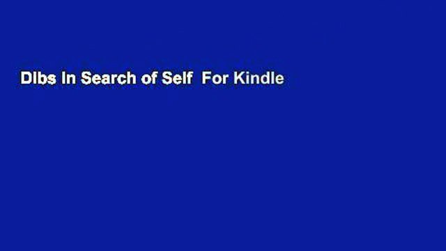 Dibs in Search of Self For Kindle