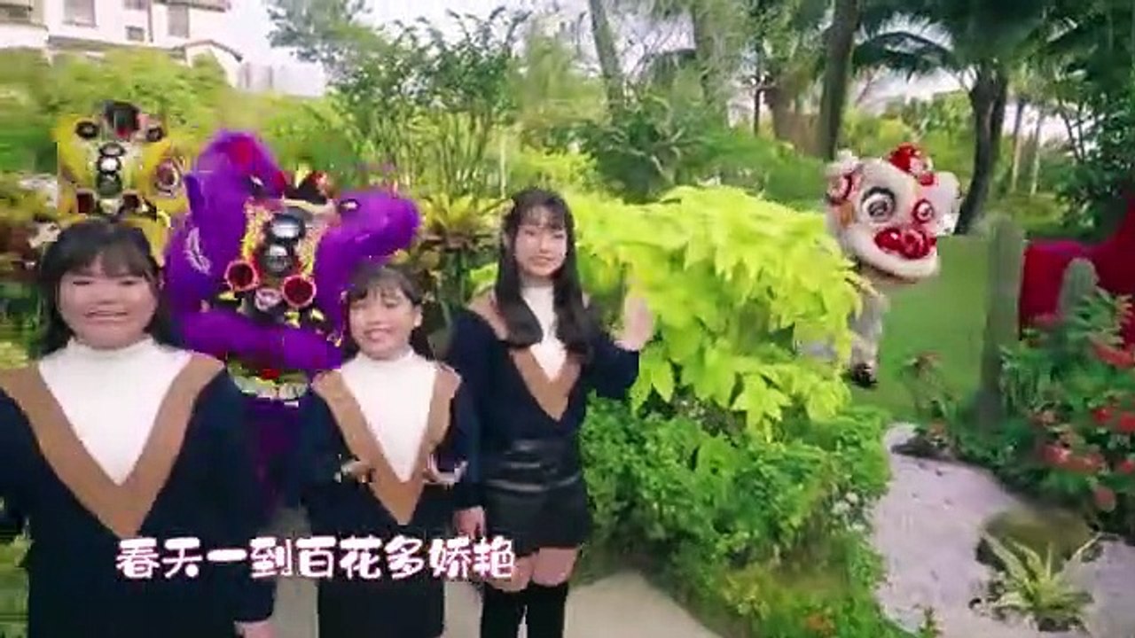 M-Girls Angeline阿妮 Miko 巧千金 阿妮音樂課室学生 - 欢乐歌声满人间+财神到我家+新春花开齐欢畅 组曲