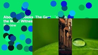 About For Books  The Gentrification of the Mind: Witness to a Lost Imagination  Review