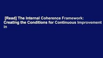[Read] The Internal Coherence Framework: Creating the Conditions for Continuous Improvement in