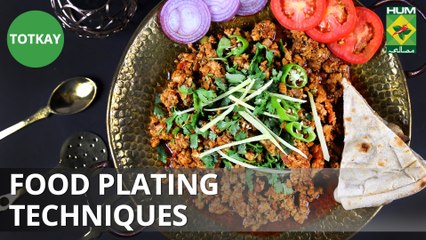 Food Plating Techniques | Totkay | MasalaTV