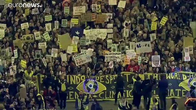 Μεγάλη πορεία στη Μαδρίτη για την κλιματική αλλαγή