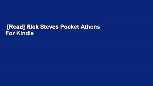 [Read] Rick Steves Pocket Athens For Kindle