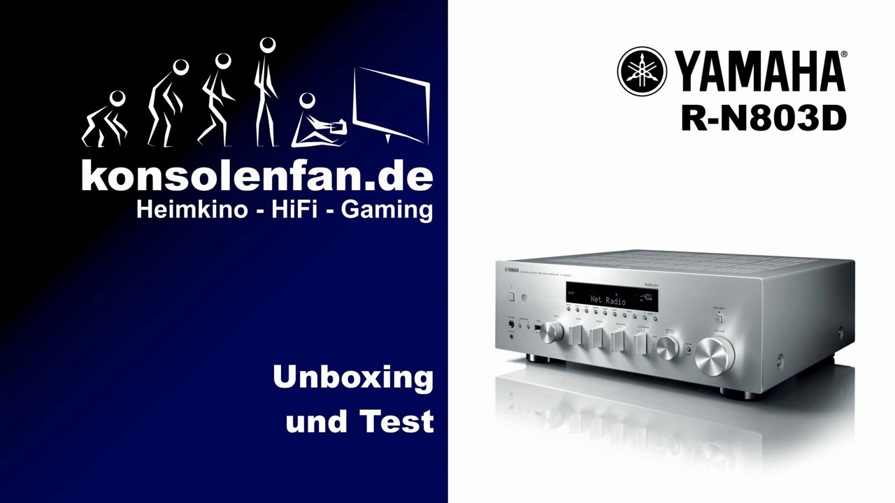 Unboxing: Yamaha R-N803D ausgeboxt und eingestellt