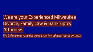 Family & Bankruptcy Law Attorney in Milwaukee, Wisconsin
