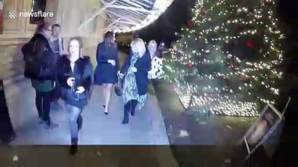 Kelly Brook and other celebs head to Emma Bunton's Xmas bash