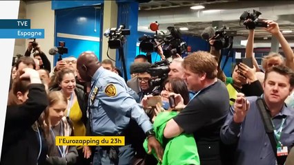 Eurozapping : Angela Merkel honore les victimes du nazisme