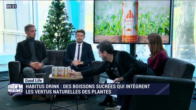 Habitus Drink: des boissons sucrées qui intègrent les vertus naturelles des plantes - 07/12