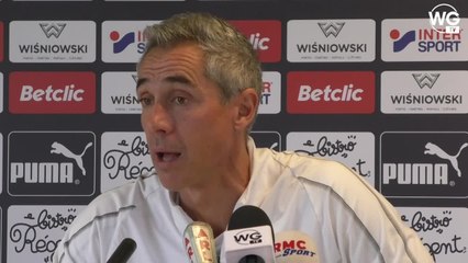Paulo Sousa : "La base de notre travail est sur notre organisation offensive"