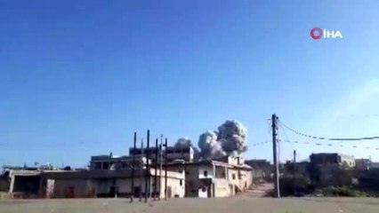 Rus uçakları İdlib'e saldırdı: 4 ölü, 5 yaralı