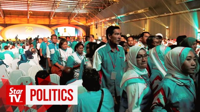 About 100 stage walk-out at PKR National Congress due to 'anti-Azmin' speeches