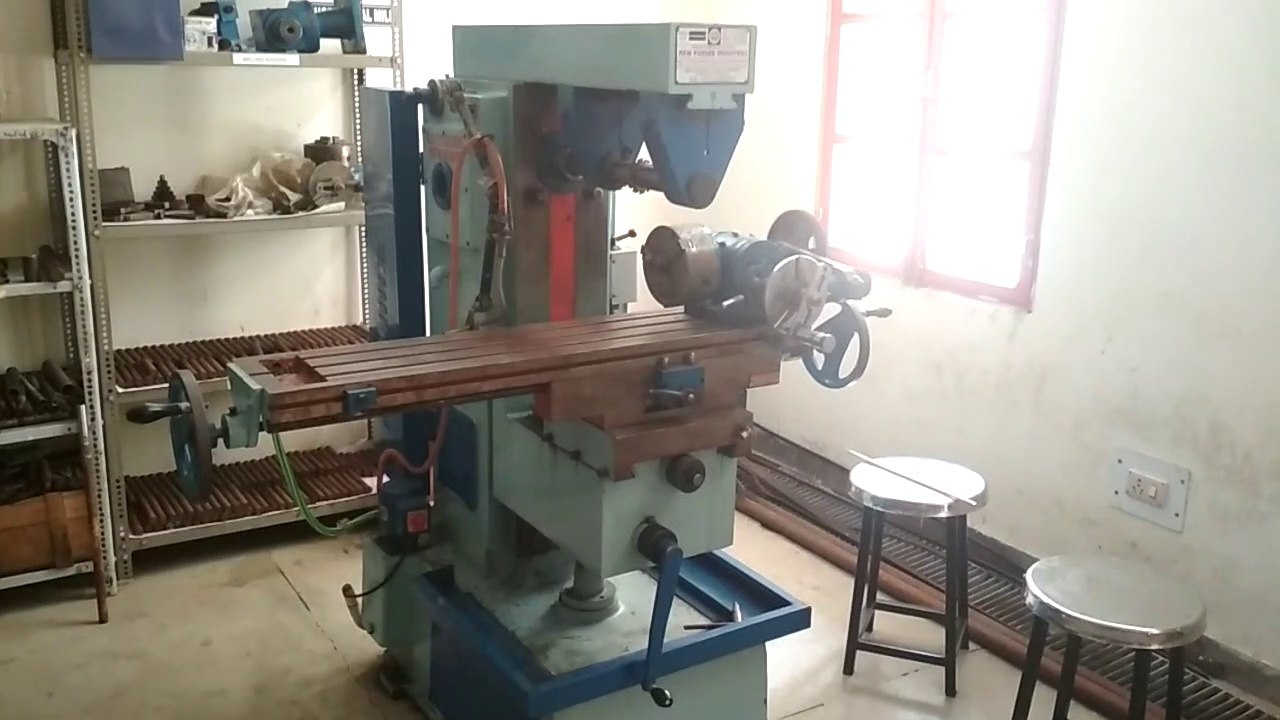 MILLING MACHINE CUNSTRACTION DETAIL