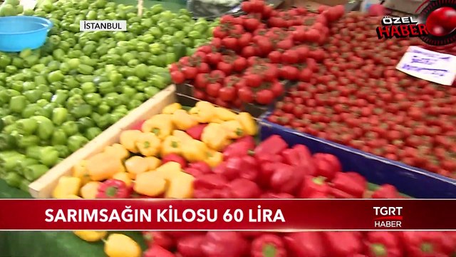 Sarımsağın Kilosu 60 Lira
