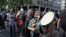 تظاهرات وأعمال عنف في تشيلي في اليوم الخمسين من الأزمة الاجتماعية