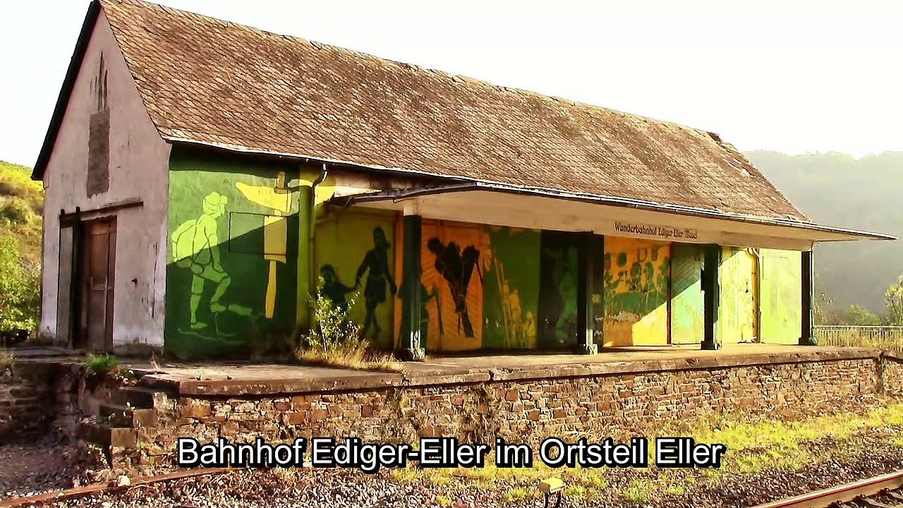 Der Bahnhof in Ediger-Eller