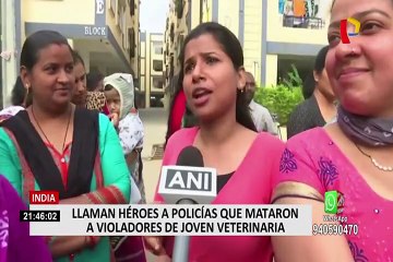 India: policía fusila en un descampado a cuatro presuntos violadores