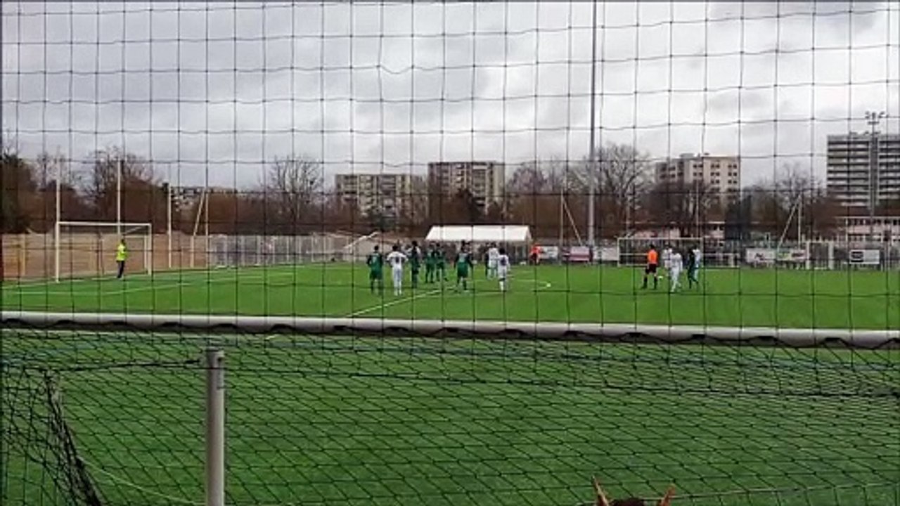 Coupe de France : le but de l'égalisation de l'US Vandoeuvre, signé Kevin Rolland