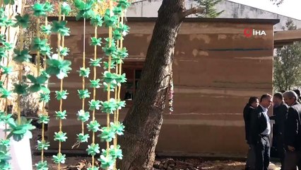 Yağmur depolayan, güneşten elektrik üreten merkez tamamlandı