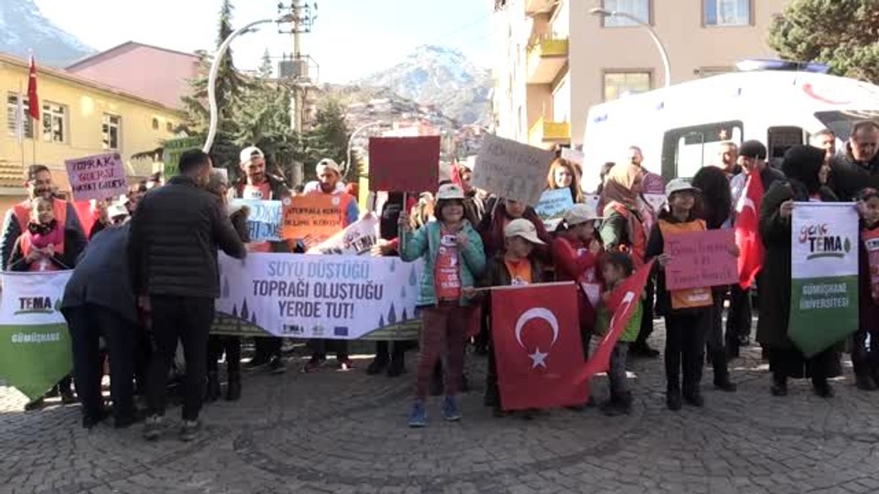 "Suyu Düştüğü, Toprağı Oluştuğu Yerde Tut" yürüyüşü gerçekleştirildi