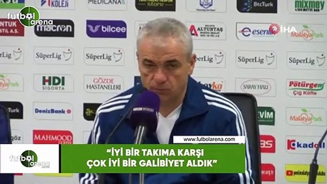 Rıza Çalımbay: İyi bir takıma karşı çok iyi bir galibiyet aldık