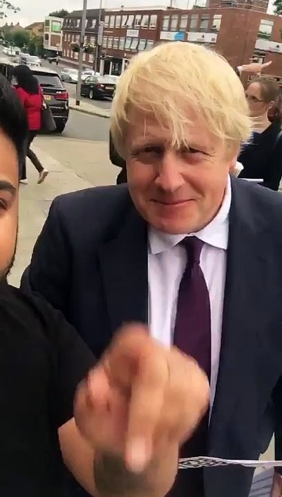 British PM Boris Johnson gets fooled