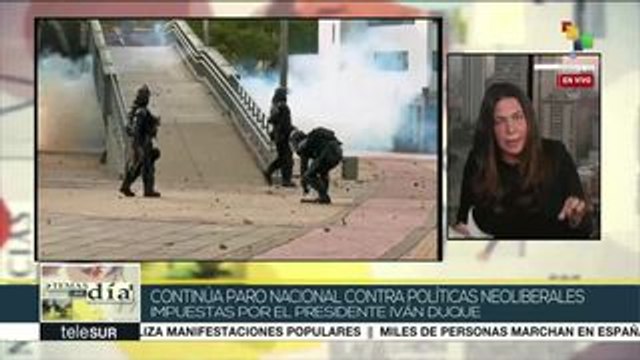 Paro nacional en Colombia se mantiene contra políticas de Iván Duque