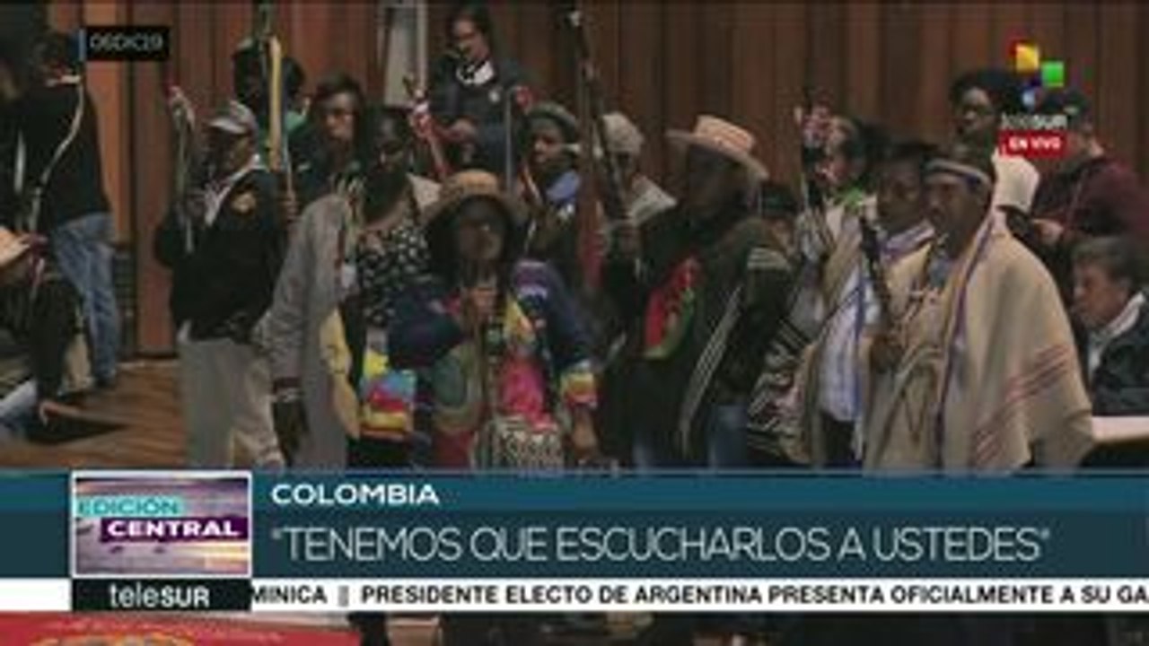 Colombia: sectores sociales se reúnen para evaluar acciones del paro