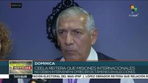 CEELA insta a la no intervención en proceso electoral de Dominica