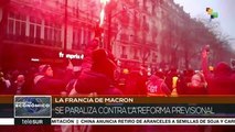 Francia: huelga nacional afecta también a Italia, España y Portugal