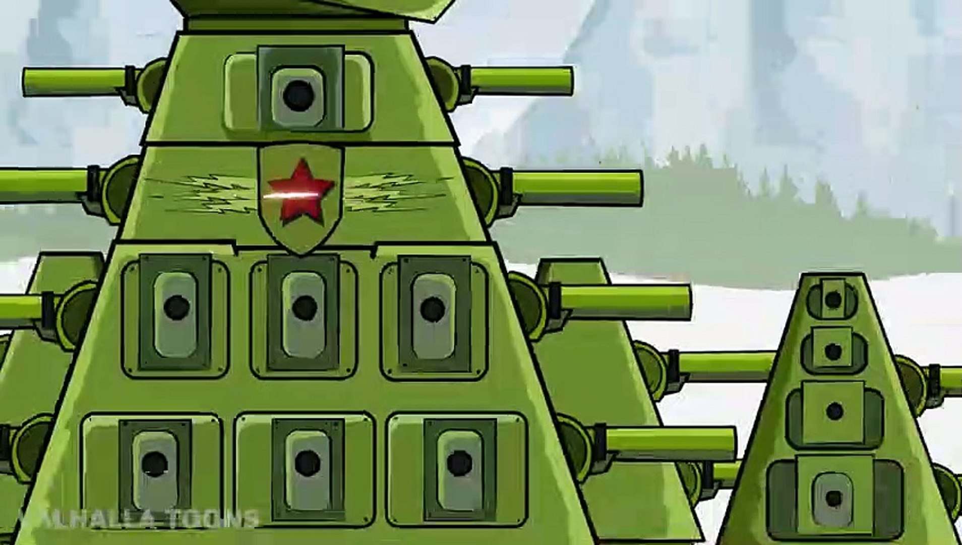 Tank cartoon 2024