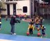 Voilà comment on apprend à jouer au basket en Chine... La classe