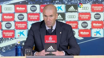 16e j. - Zidane : "Nous pouvons faire beaucoup mieux"