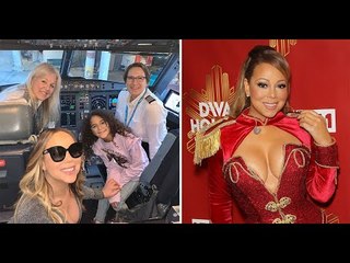 Mariah Carey is all about girl power as she celebrates female pilots: &#39;This is a first&#39;