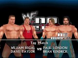WWE Summerslam Mod Matches William Regal & Dave Taylor vs Paul London & Brian Kendrick