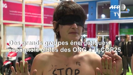 Extinction Rebellion manifeste contre le "greenwashing" à la COP25