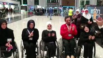 Türkiye paralimpik atletizm milli takımı umre'ye gitti
