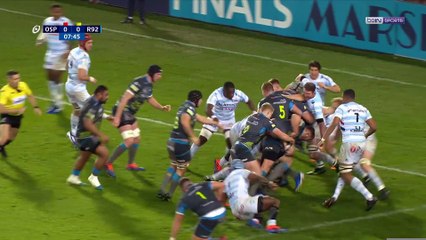 Champions Cup : Le Racing déroule face aux Ospreys en infériorité