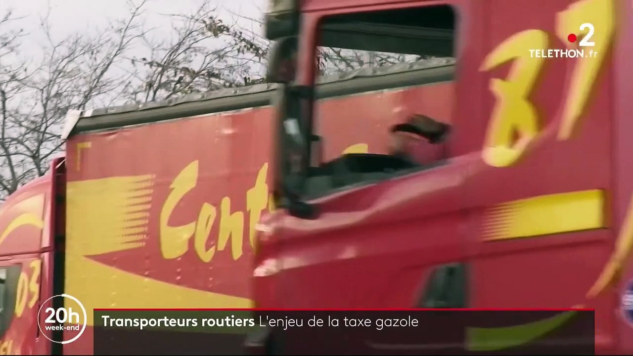 Transporteurs routiers : l'enjeu de la taxe gazole