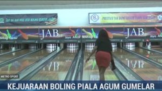 Ratusan Atlet Bersaing di Kejuaraan Boling Piala Agum Gumelar 2019
