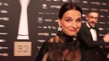 Sur le tapis rouge des European film Awards 2019