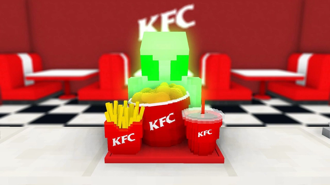 Monster School: WORK AT KFC FRIED CHICKEN! - Minecraft Animation