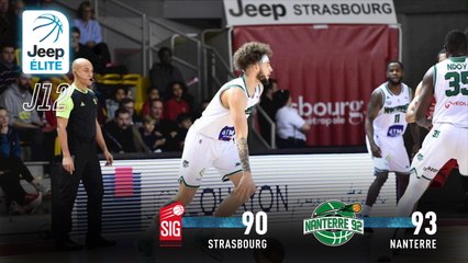 Jeep® ÉLITE : Strasbourg vs Nanterre (J12)