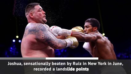 Joshua beats Ruiz Jr in heavyweight rematch