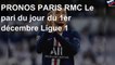 PRONOS PARIS RMC Le pari du jour du 1er décembre Ligue 1