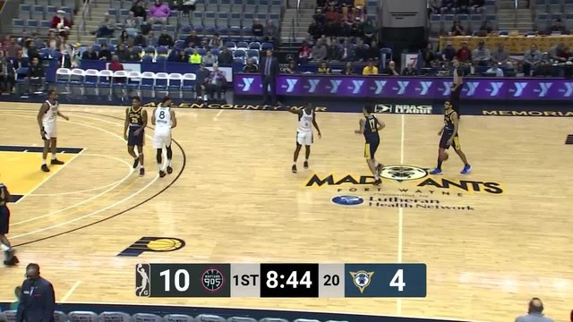Naz Mitrou-Long Posts 16 points, 12 assists & 12 rebounds vs. Raptors 905