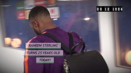 Born This Day - Raheem Sterling is 25